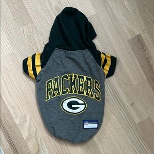 Green Bay Packers Dog Hoodie